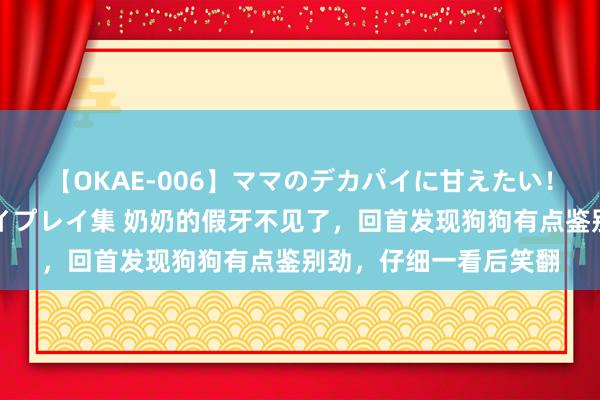 【OKAE-006】ママのデカパイに甘えたい！抜かれたい！オッパイプレイ集 奶奶的假牙不见了，回首发现狗狗有点鉴别劲，仔细一看后笑翻