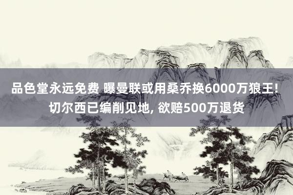 品色堂永远免费 曝曼联或用桑乔换6000万狼王! 切尔西已编
